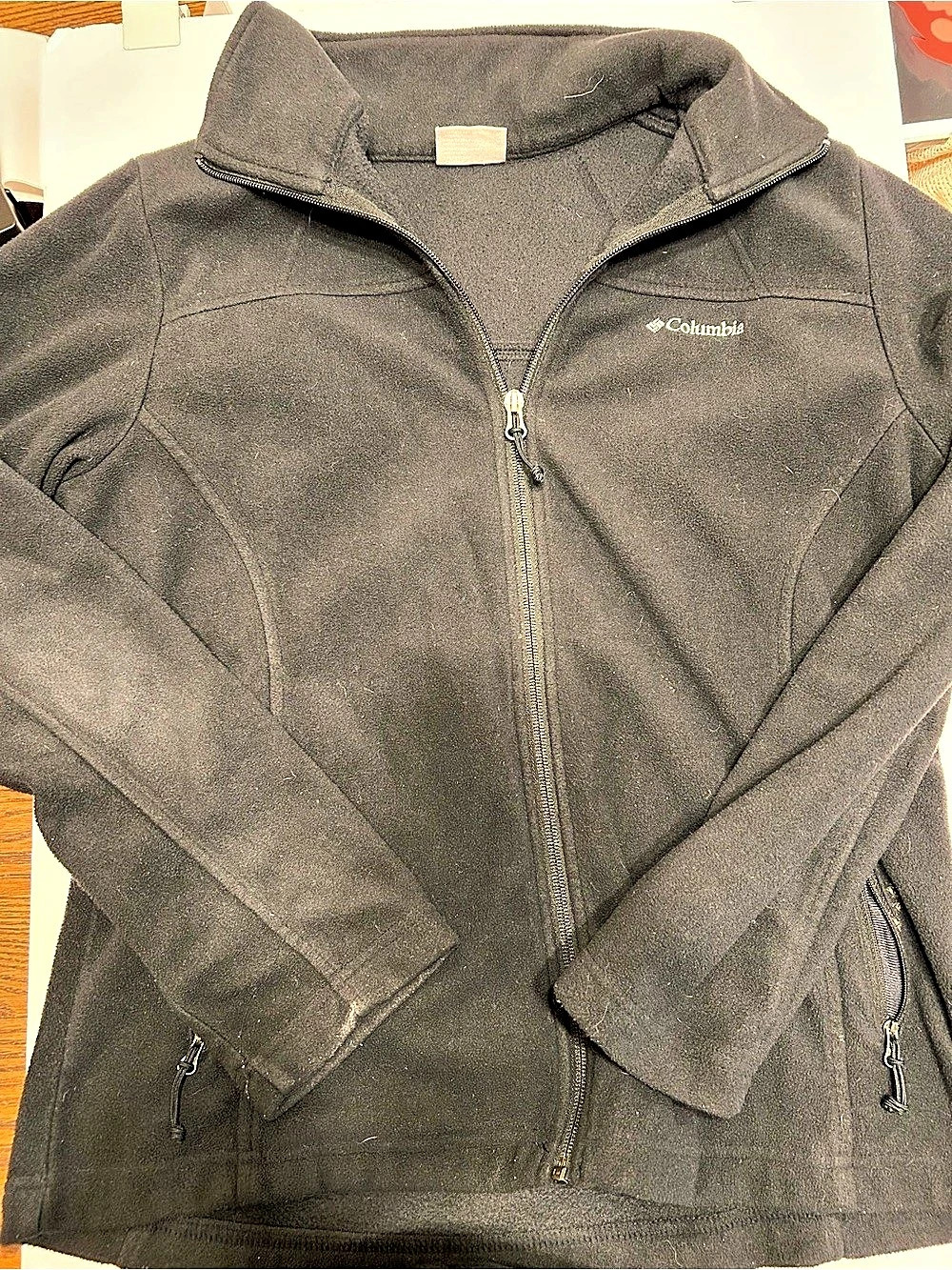 Columbia Benton Springs Full-Zip Fleece Jacket Black Medium